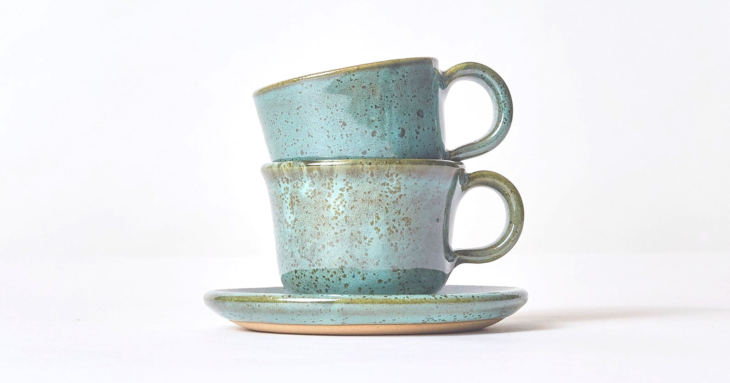 Stoneware Espresso Cups